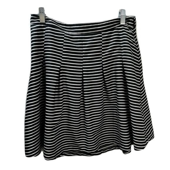 The Limited Skater‎ Skirt Stripes Pleated Size 6 - Picture 1 of 4